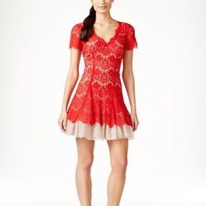 Betsy & Adam Women’s petite lace dress
